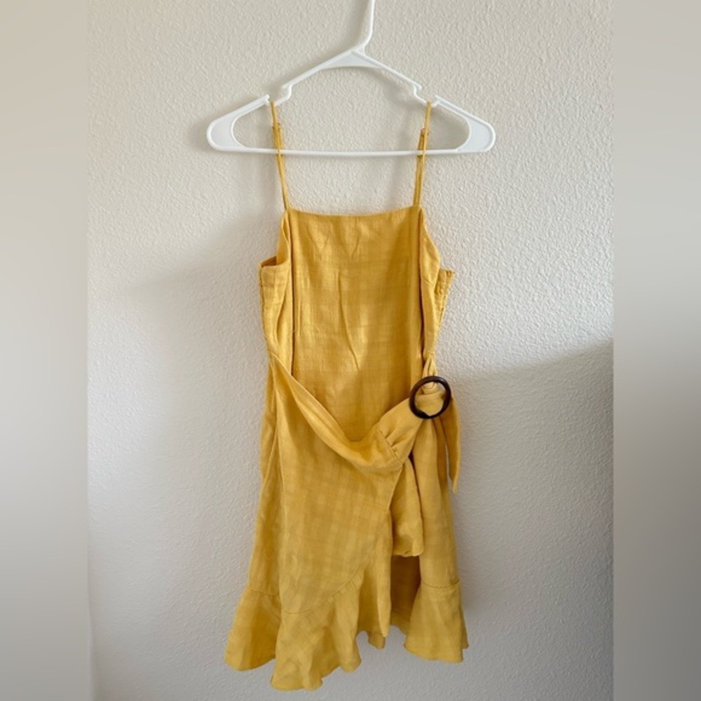 American Eagle Gold Dress